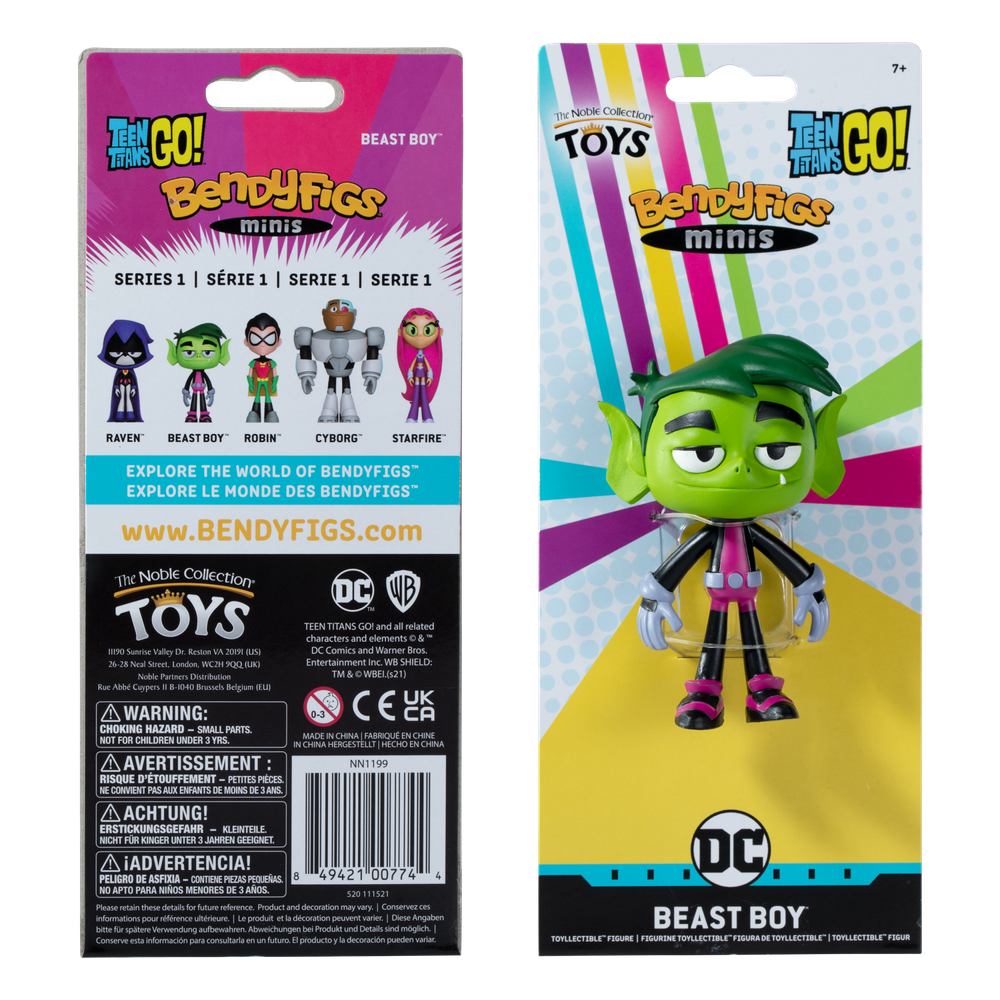 Beast Boy Mini Bendyfig