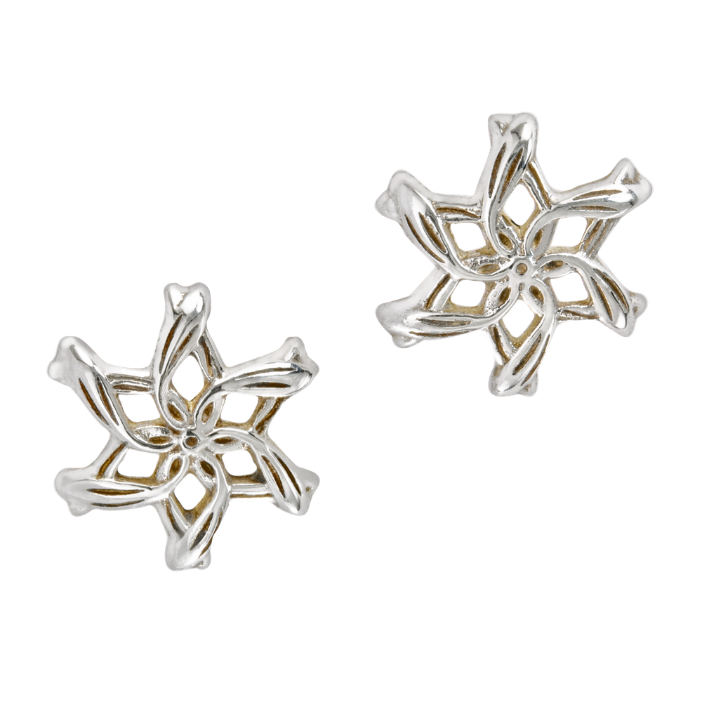 Galadriel Ring Earrings – Sterling Silver