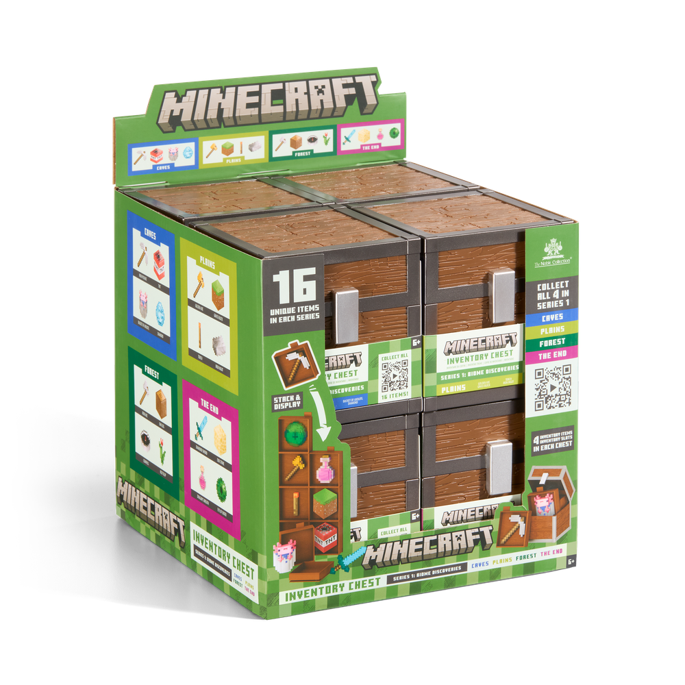 Minecraft Assorted Inventory Chest 8pc CDU