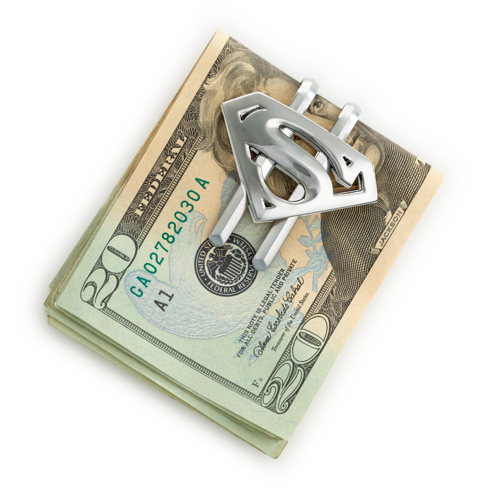 Superman Returns Shield Money Clip – Gun Metal
