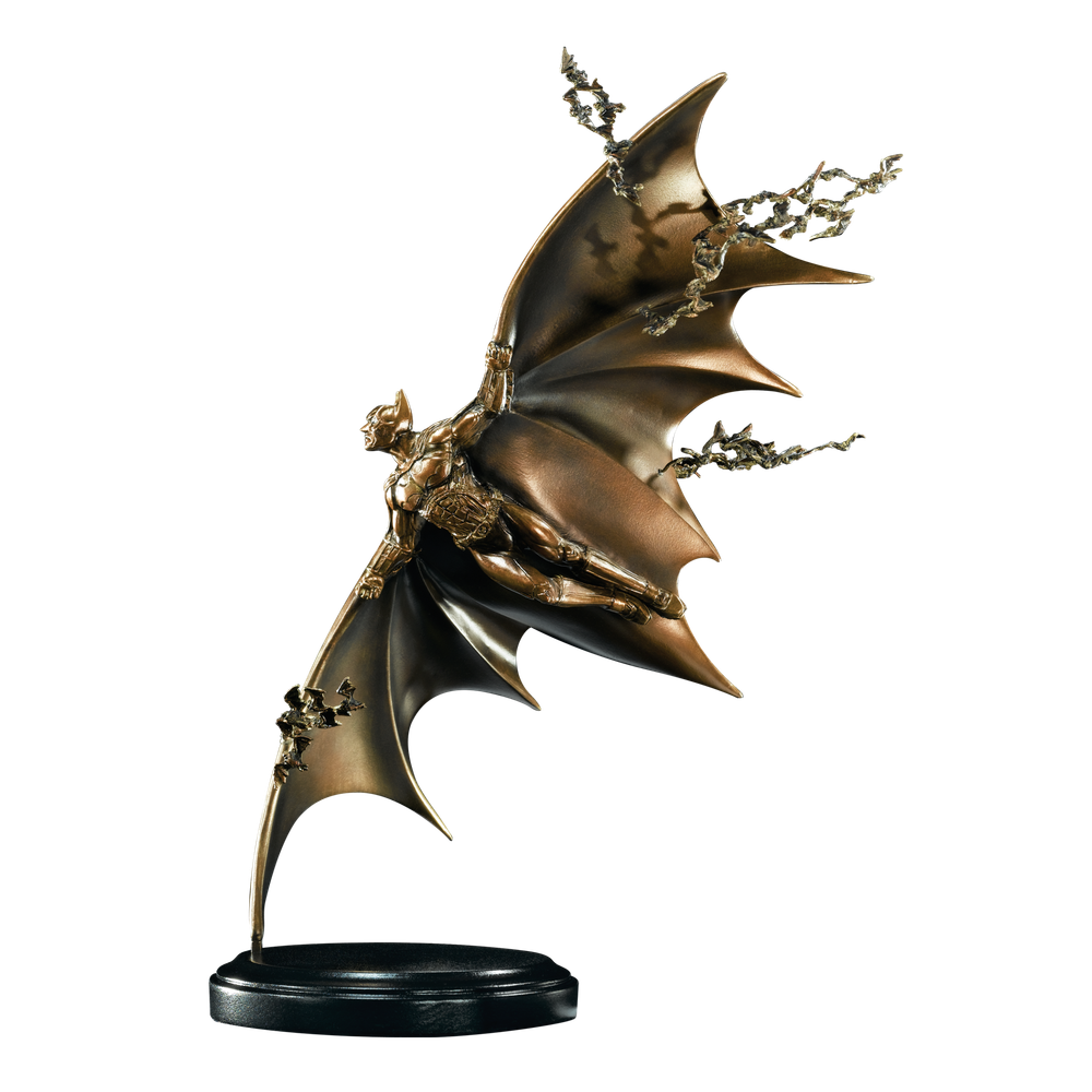 Batman Begins Bronze Gliding Sculpture