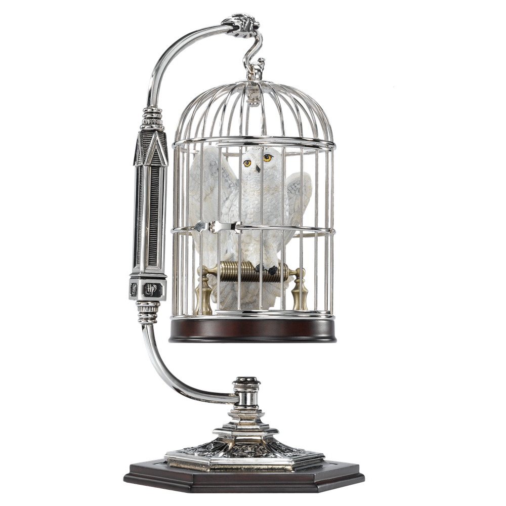 Miniature Hedwig and Cage