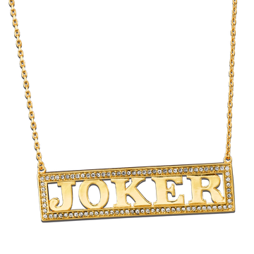 Harley Quinn's Joker Necklace