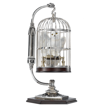 Miniature Hedwig and Cage
