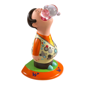 Weasley Bookend Bubble Boy