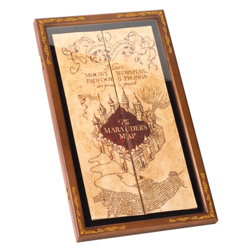 Marauder's Map Display Case